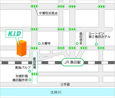 K.I.D島田地図